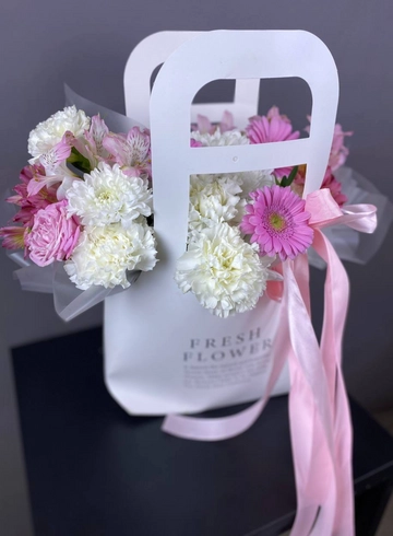 Композиция «Сахарная вата» от интернет-магазина цветов в 