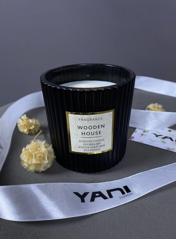 Арома свеча Wooden House от интернет-магазина цветов в 
