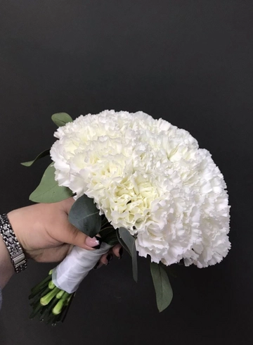 Свадебный букет «Белокрылая любовь» от интернет-магазина цветов в 