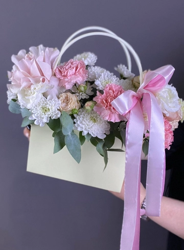 Композиция “Вуаль нежности» от интернет-магазина цветов в 