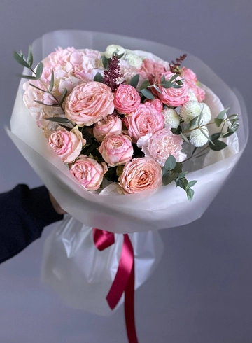 Сборный букет «Сияние» от интернет-магазина цветов в 